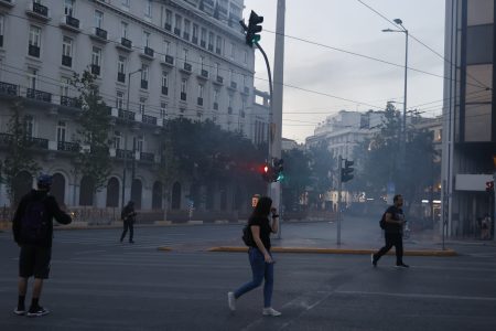 Ναυάγιο στην Πύλο: Επεισόδια στην πορεία διαμαρτυρίας στο κέντρο της Αθήνας