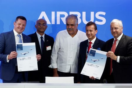 Airbus: Ιστορική παραγγελία-ρεκόρ 500 αεροσκαφών από ινδική εταιρεία