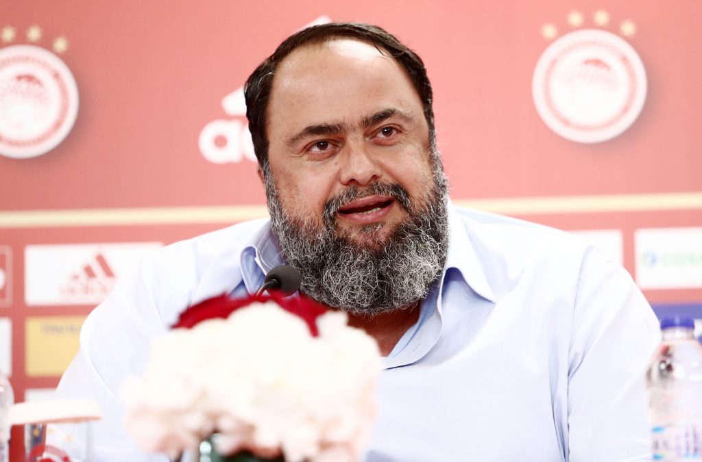 Βαγγέλης Μαρινάκης: «Θέλουμε να φτιάξουμε μια ομάδα που θα κερδίζει και τη διαιτησία»