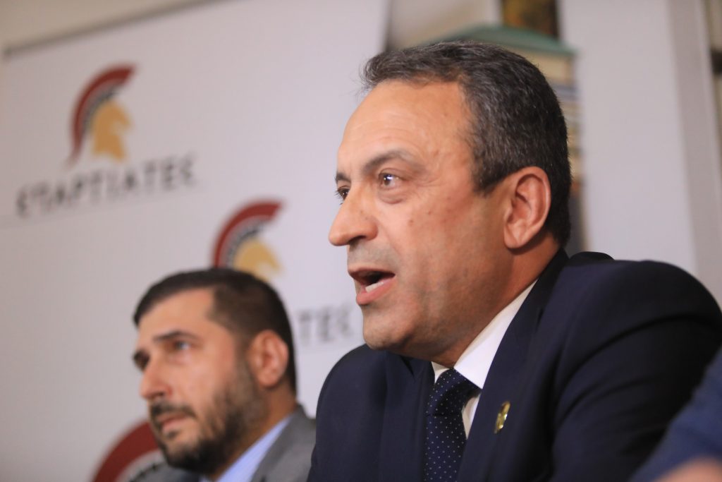 «Αντάρτικο» Κασιδιάρη στους Σπαρτιάτες κατά του Στίγκα «Αντάρτικο» Κασιδιάρη στους Σπαρτιάτες κατά του Στίγκα