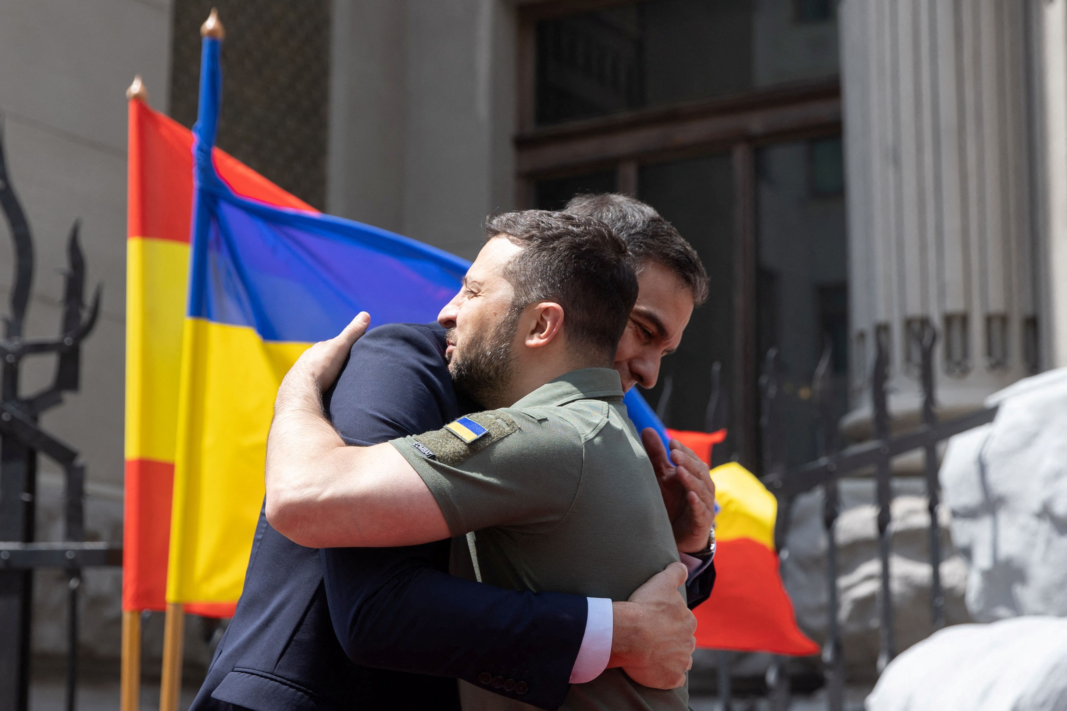 Ουκρανία: Ο ισπανός πρωθυπουργός Πέδρο Σάντσεθ στο Κίεβο