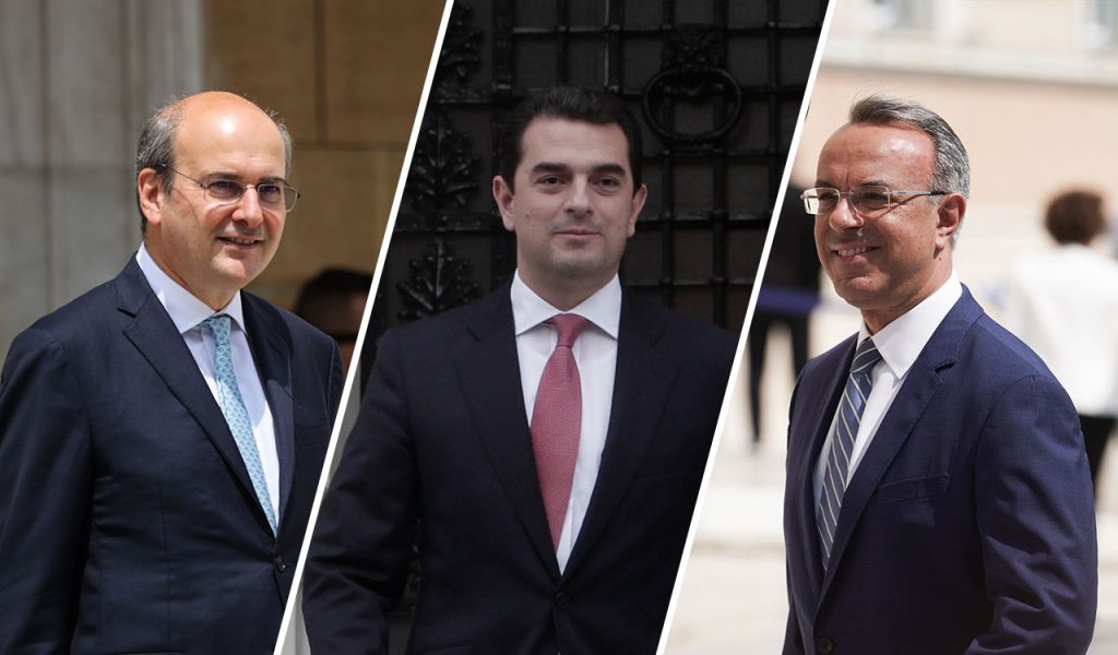 Οι στόχοι για Οικονομία, Ανάπτυξη, Υποδομές: Οι τρεις υπουργοί μιλούν στο ΒΗΜΑ