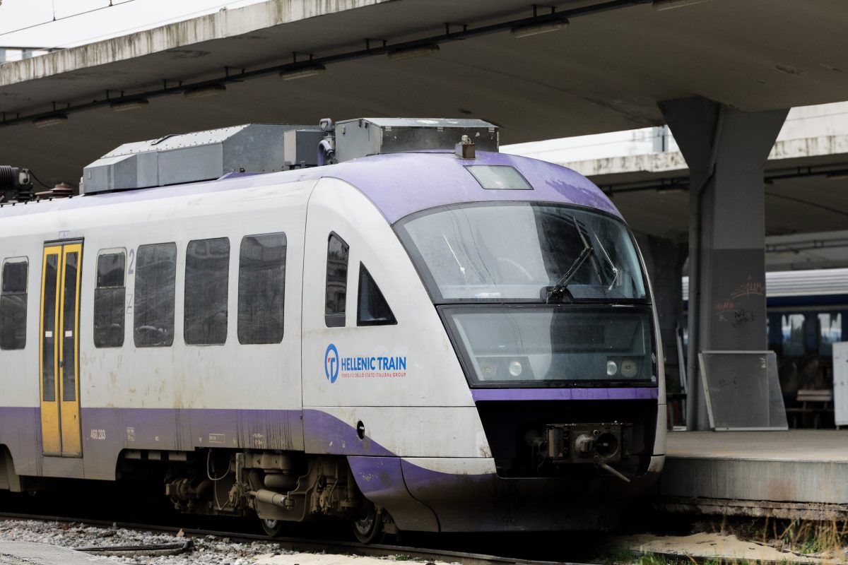 Κατερίνη: Ακινητοποιήθηκε αμαξοστοιχία της Hellenic Train