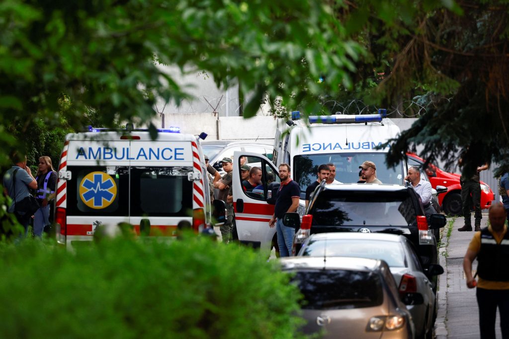 Ουκρανία: Επίθεση αυτοκτονίας μέσα σε δικαστήριο του Κιέβου