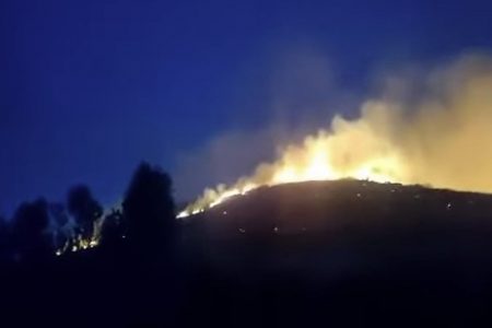 Εύβοια: Φωτιά στο Αλιβέρι – Δείτε φωτογραφίες