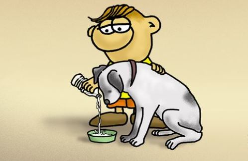 Το σκίτσο του Αρκά για τον καύσωνα και τα ζώα: «Δεν τα ξεχνάμε»