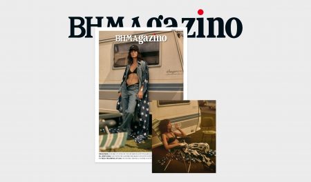 To “BHMAGAZINO” με το top model Kristina Peric στο εξώφυλλο