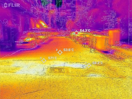 Καύσωνας Κλέων: Ακραίες οι θερμοκρασίες στα αυτοκίνητα – Τι κατέγραψε θερμική κάμερα