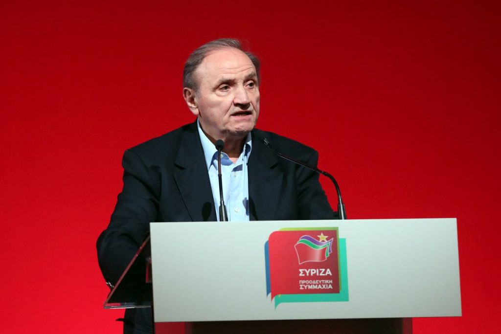 ΣΥΡΙΖΑ: Υποψήφιος για την προεδρία ο Στέφανος Τζουμάκας