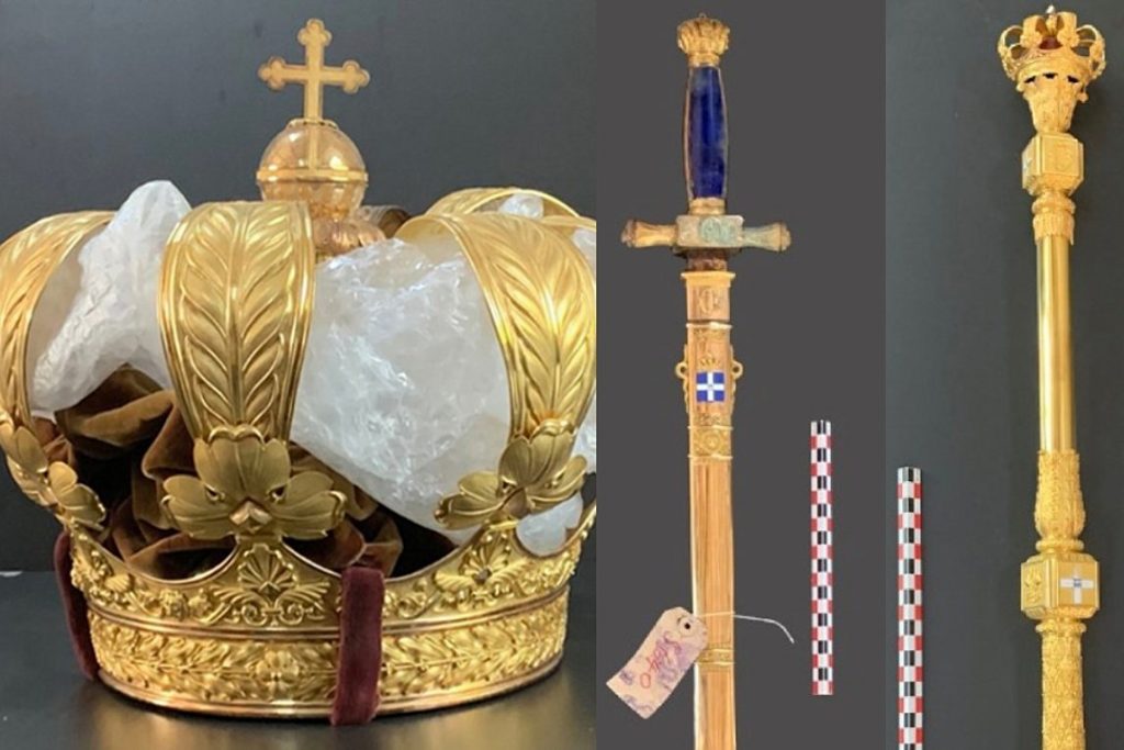 ΥΠΠΟ: Τα βασιλικά εμβλήματα του Όθωνα βρέθηκαν στο Τατόι