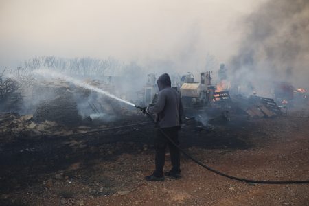 Οικολογική καταστροφή στη Σαρωνίδα – «Έχει καεί όλος ο δήμος»