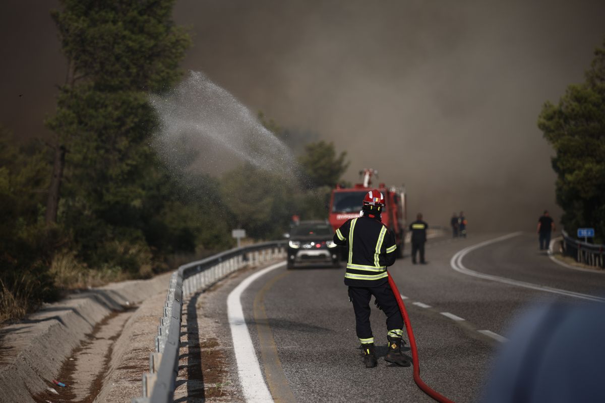 Φωτιά στην Υλική Βοιωτίας