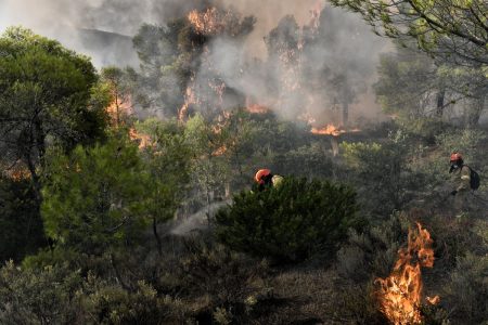 Υπό έλεγχο οι φωτιές στον Λοφίσκο Λαγκαδά και το Χωρύγι Κιλκίς