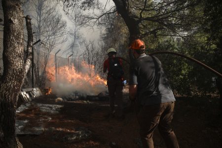 Φωτιά στην Εύβοια: Εκκενώνεται το χωριό Ποτάμι