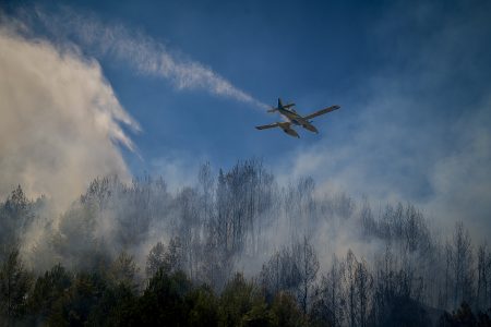 Φωτιά Ηλεία: Σε ύφεση τα μέτωπα – Κάηκε το δάσος στη Παλαιοβαρβάσαινα