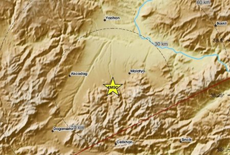 Σεισμός 5,2 Ρίχτερ στην ανατολική Τουρκία