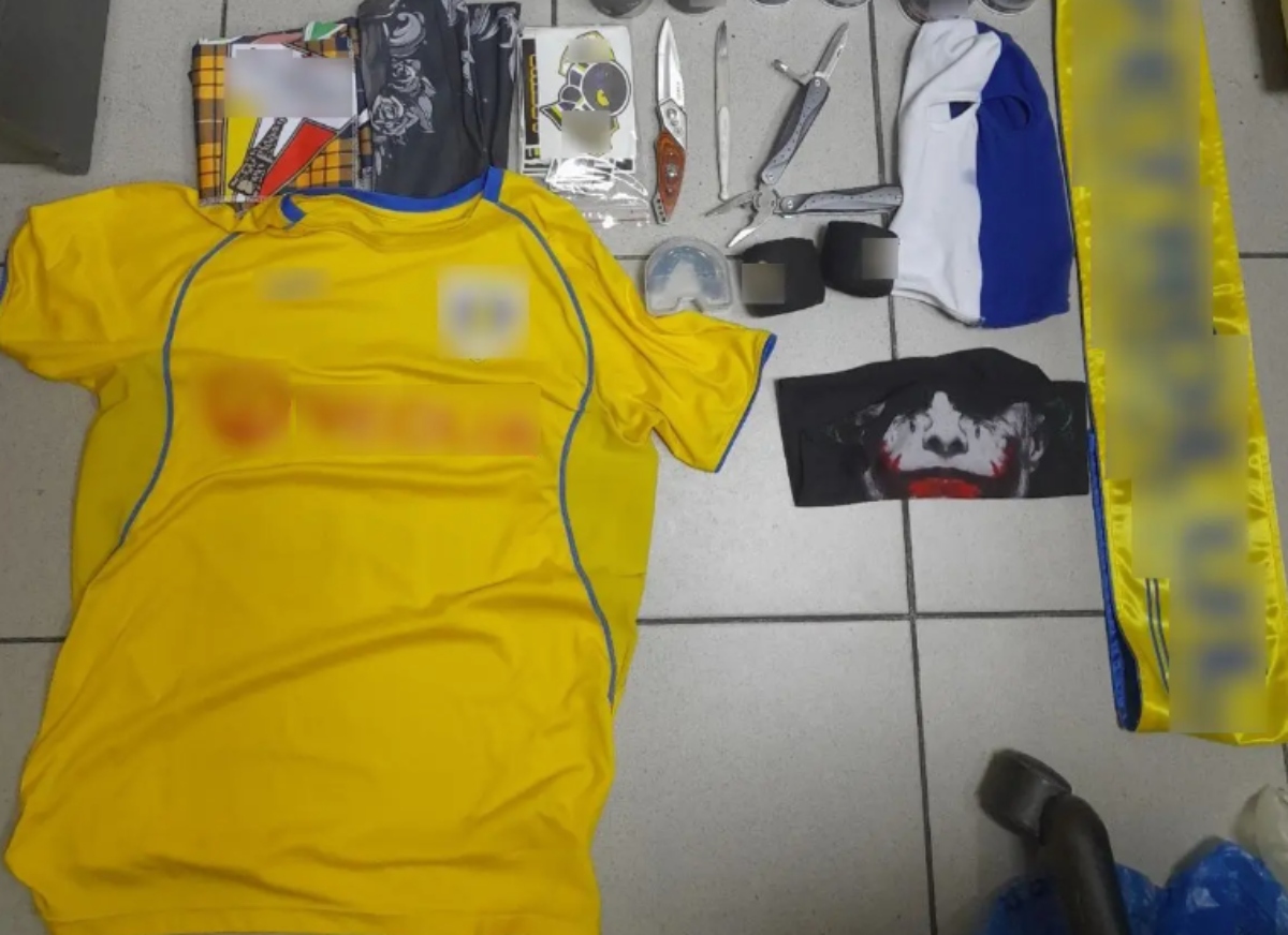 Προμαχώνας: Συνελήφθησαν με μαχαίρια επτά Ρουμάνοι χούλιγκανς