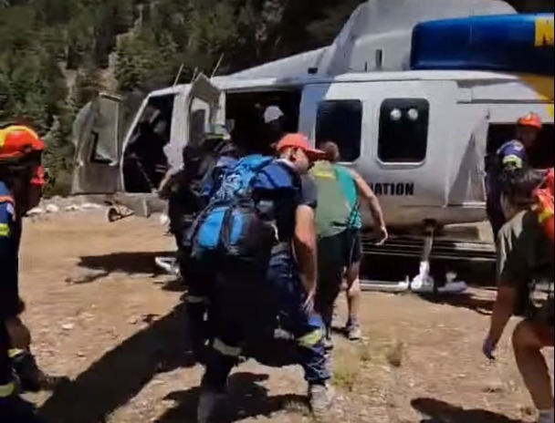 Στη ΜΕΘ του Νοσοκομείου Χανίων ο 45χρονος Ισπανός που ακρωτηριάστηκε στο Φαράγγι της Σαμαριάς