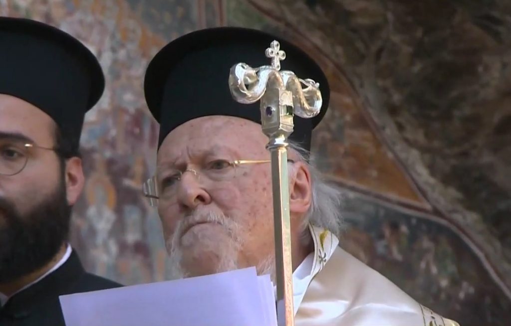 Κοίμηση της Θεοτόκου: Το «ευχαριστώ» του Οικουμενικού Πατριάρχη στο MEGA