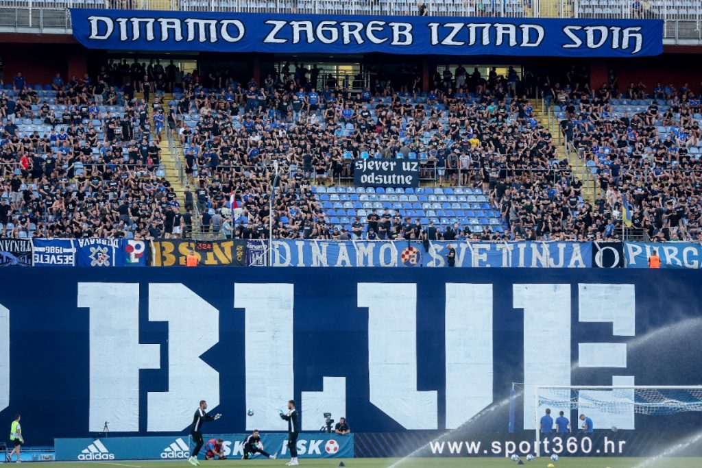 Ντιναμό Ζάγκρεμπ: Κενές θέσεις και έρανος για τους συλληφθέντες Κροάτες