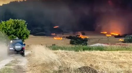 Φωτιά στην Αλεξανδρούπουλη: Μαίνεται το πύρινο μέτωπο – Ενισχύθηκαν οι πυροσβεστικές δυνάμεις