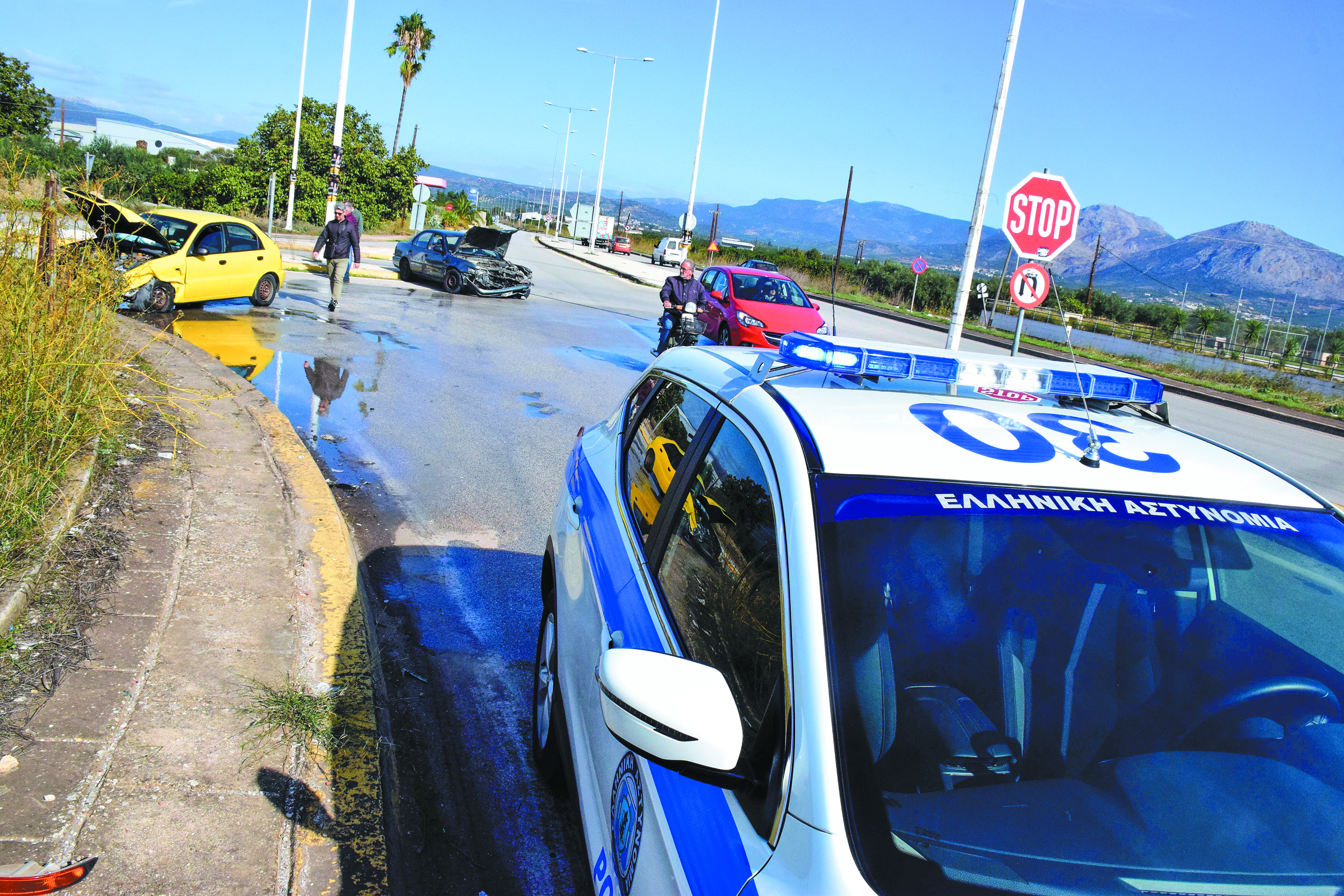 Λάρισα: Διασωληνώθηκε ο 59χρονος που ενεπλάκη σε τροχαίο