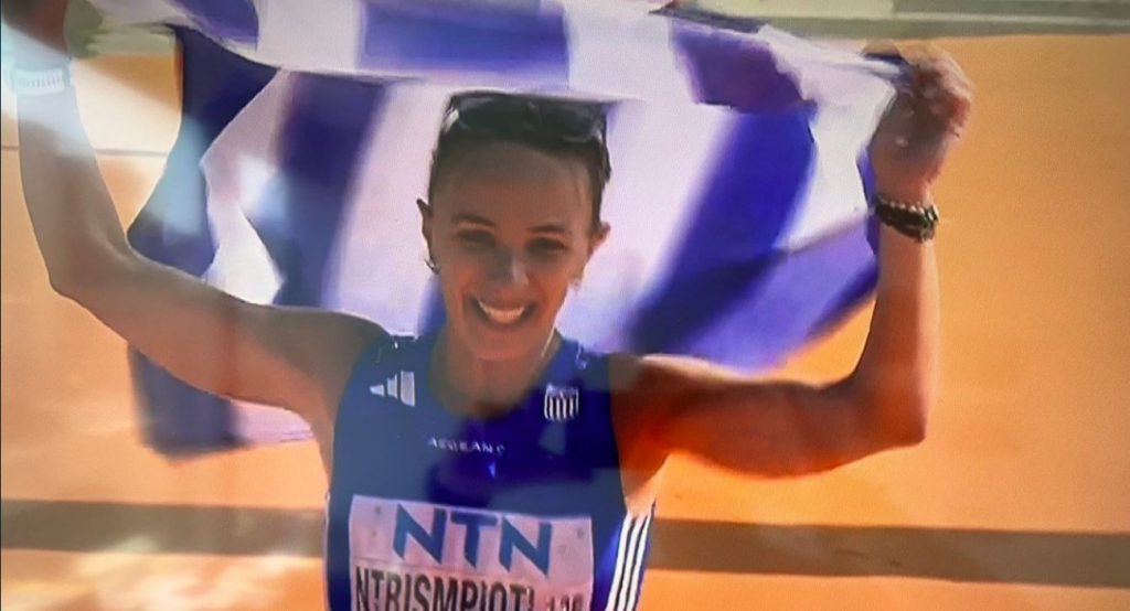 Αντιγόνη Ντρισμπιώτη: Χάλκινη στο παγκόσμιο πρωτάθλημα βάδην