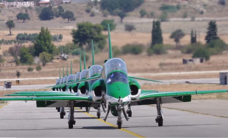 Athens Flying Week 2023: Αφίχθη στην Τανάγρα το σμήνος Saudi Hawks