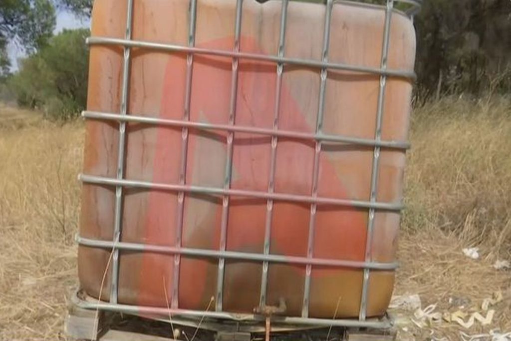 Πάρνηθα: Λίγες μέρες μετά τη φωτιά πέταξαν δεξαμενή πετρελαίου