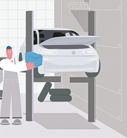 Η ηλεκτροκίνηση στο… service park