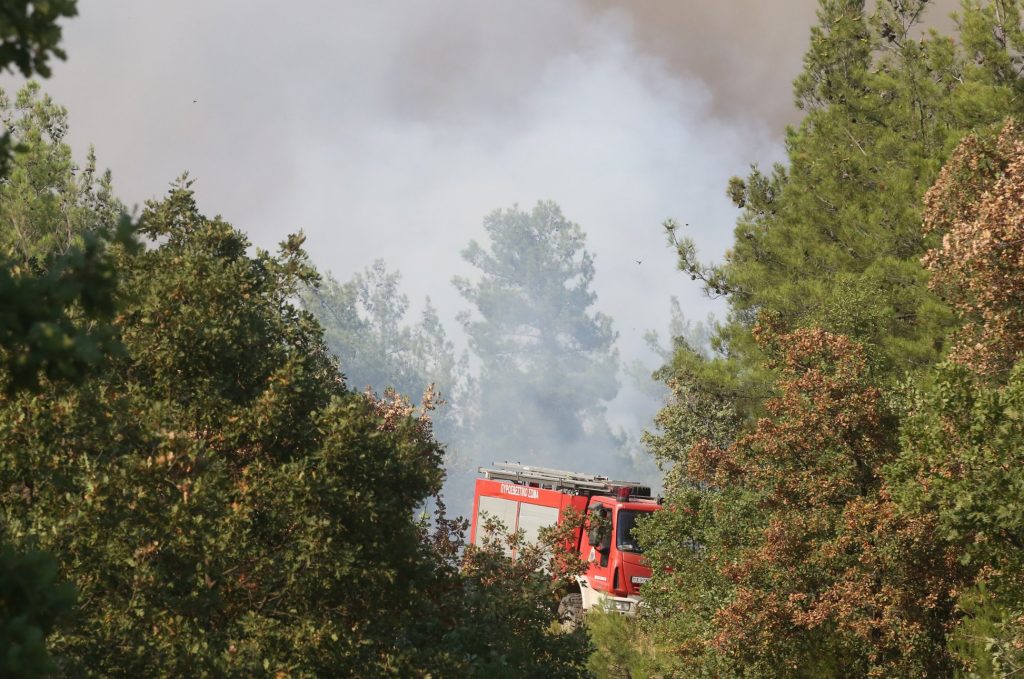 Φωτιά στον Έβρο: Μήνυμα για εκκένωση της Λευκίμμης