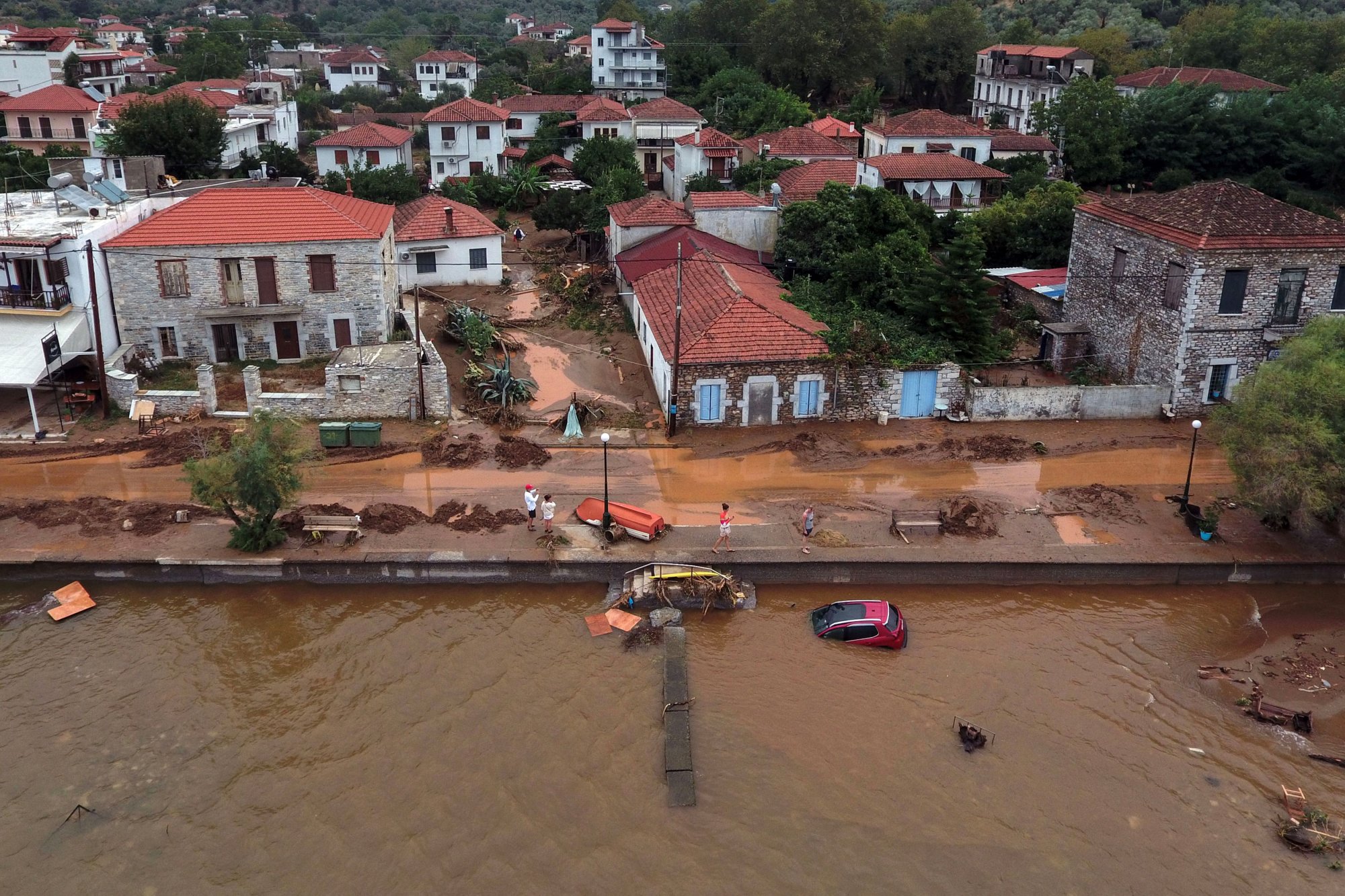 Κακοκαιρία Daniel: Μήνυμα του 112 για εκκένωση στο Κόμμα Φθιώτιδας