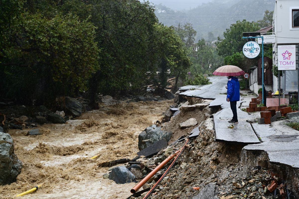 Κακοκαιρία Daniel: Ένταση των φαινομένων το πρωί της Πέμπτης – Πότε εξασθενούν