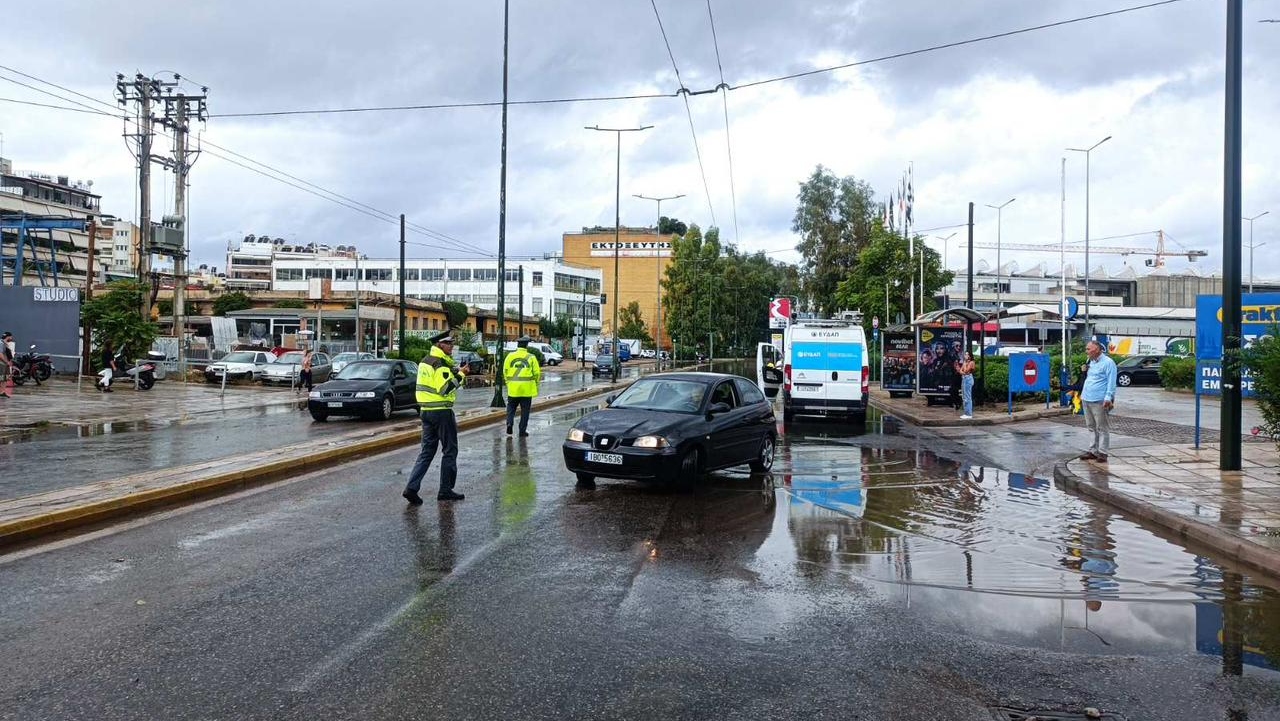 Κακοκαιρία Daniel: Η Τροχαία επί ποδός για την ασφάλεια στους δρόμους