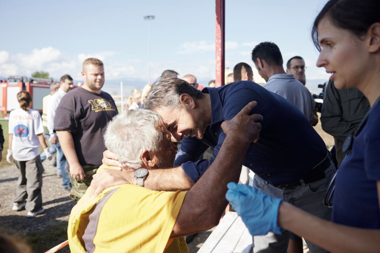 Μητσοτάκης από Καρδίτσα: Θα κάνουμε ό,τι χρειάζεται, δεν κρύφτηκα ποτέ είμαι πάντα εδώ στα δύσκολα