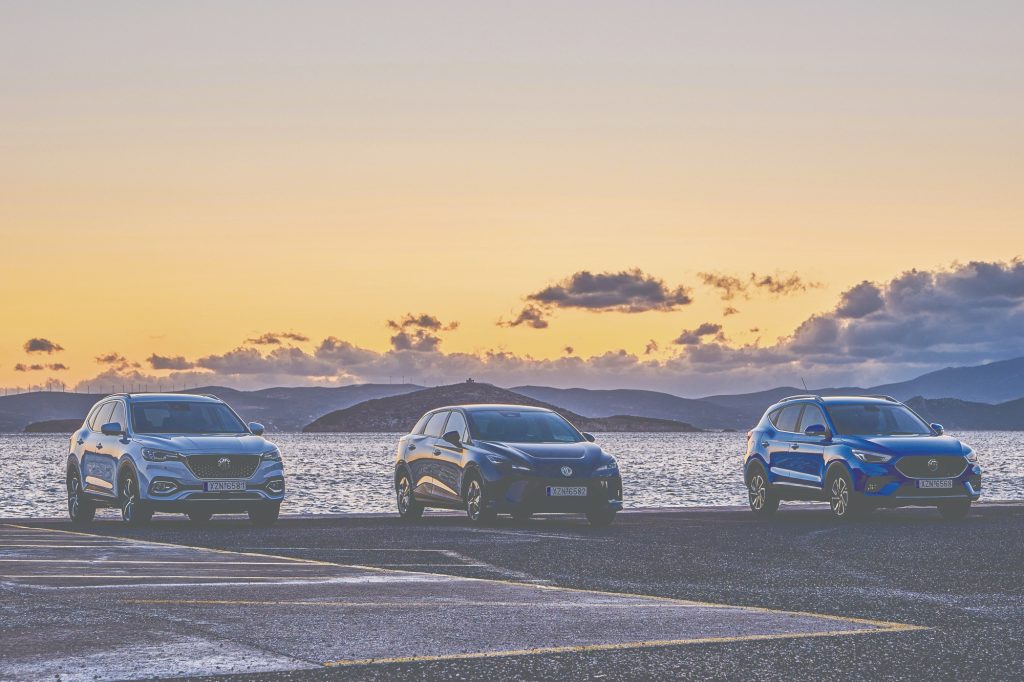 Τα μοντέλα MG στην Ελλάδα