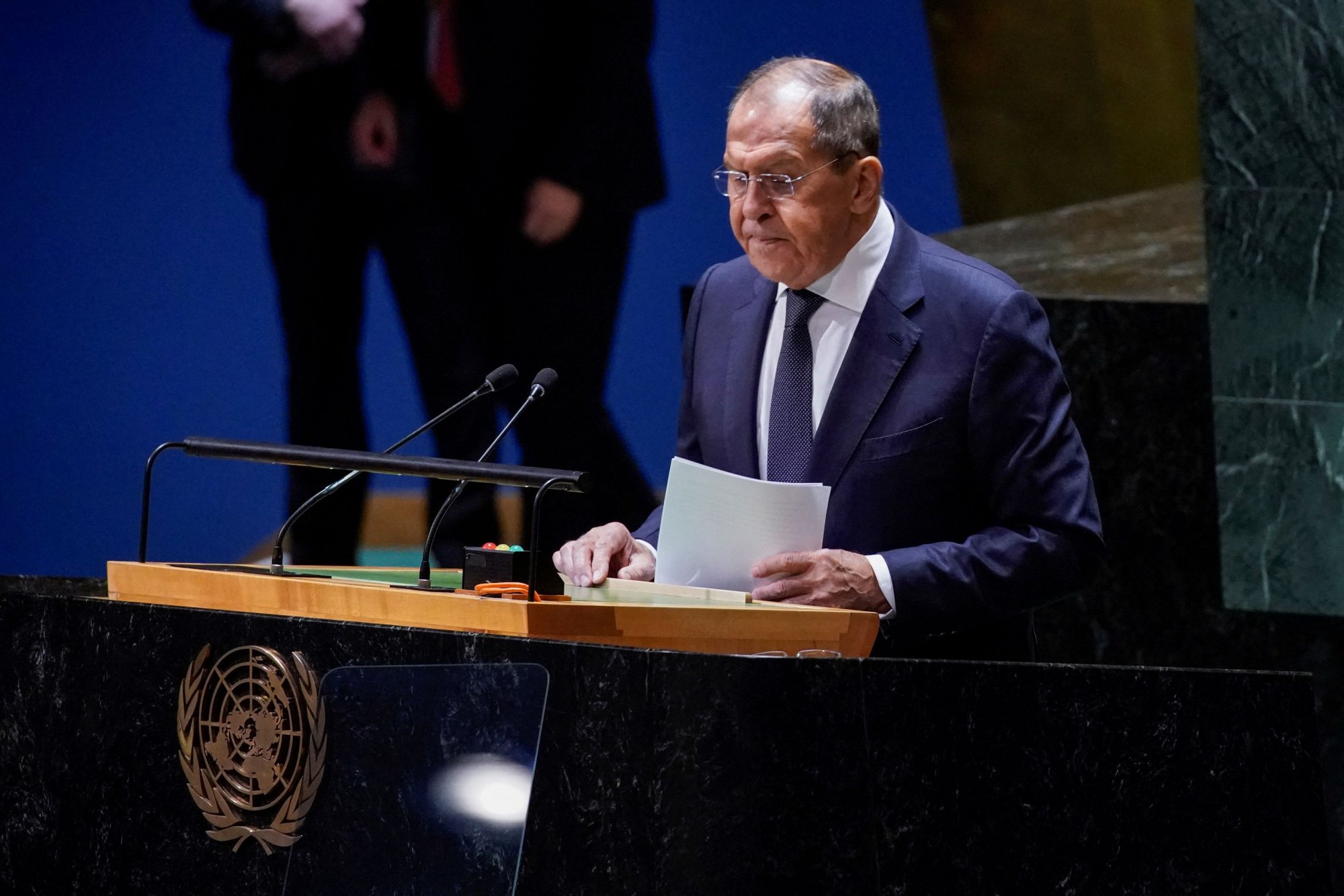 Λαβρόφ: Μη ρεαλιστικό το ειρηνευτικό σχέδιο του ΟΗΕ για τα σιτηρά