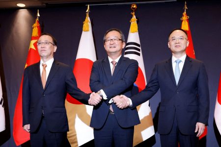 Σπάνια τριμερής διαβούλευση Νοτίου Κορέας, Κίνας, Ιαπωνίας – Ο στόχος