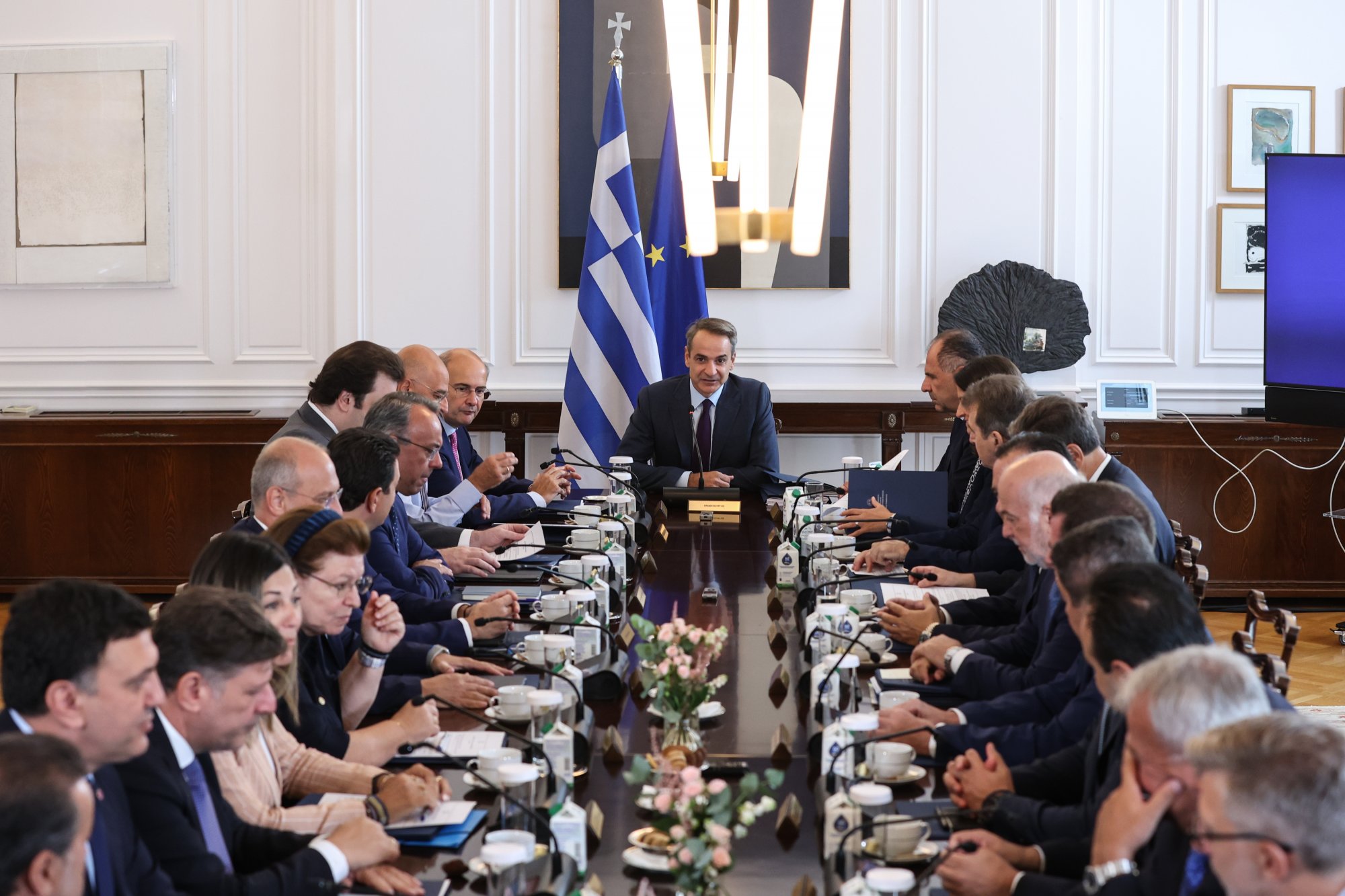 Υπουργικό Συμβούλιο: Συνεδριάζει στις 11:00 υπό τον Κυριάκο Μητσοτάκη