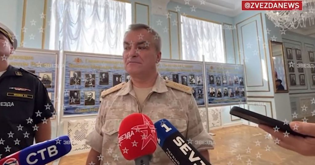 Το Κρεμλίνο περιφέρει τον «νεκρό» διοικητή του στόλου της Μαύρης Θάλασσας