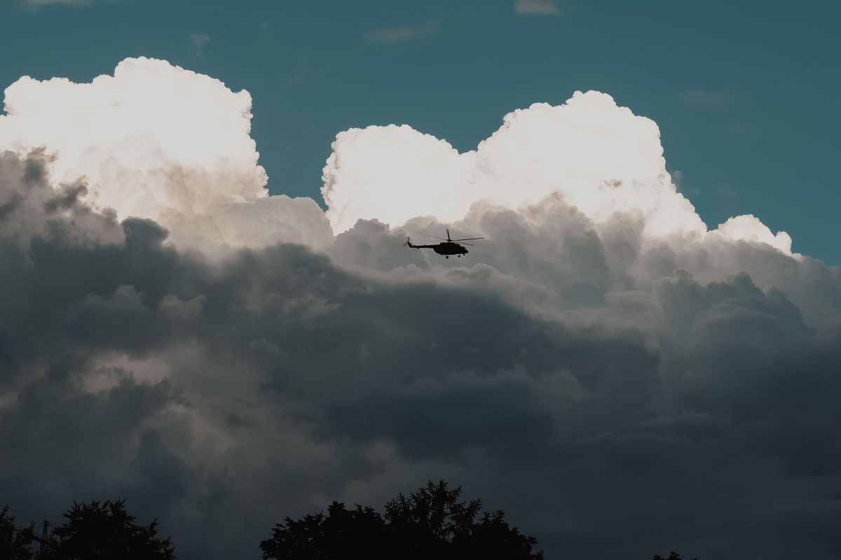 Εύβοια: Πτώση ελικοπτέρου Α109 – Οι πρώτες εικόνες