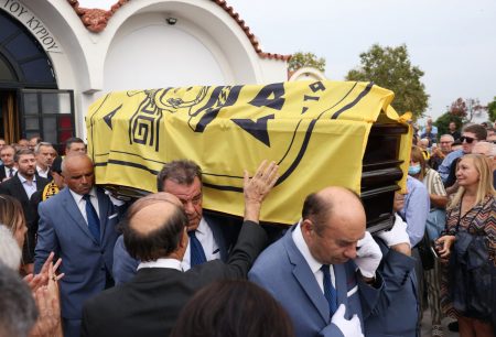Γιάννης Ιωαννίδης: Κηδεύτηκε στη Θέρμη ο «Ξανθός» του ελληνικού μπάσκετ
