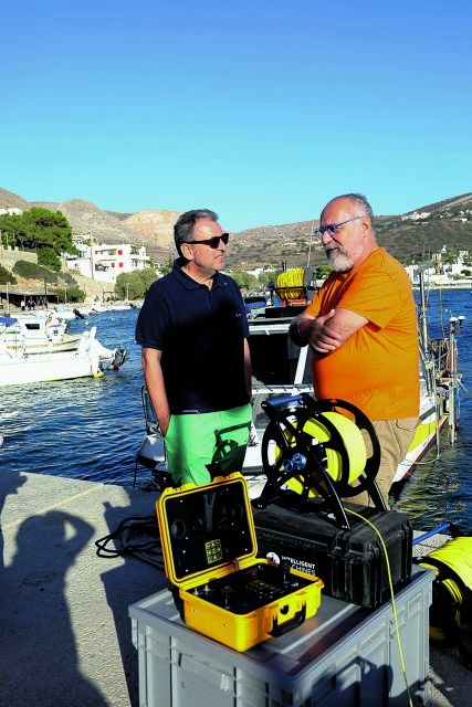 To Ιδρυμα Vodafone καταδύεταιστον βυθό της Ποσειδωνίας με στόχο να την προστατεύσει