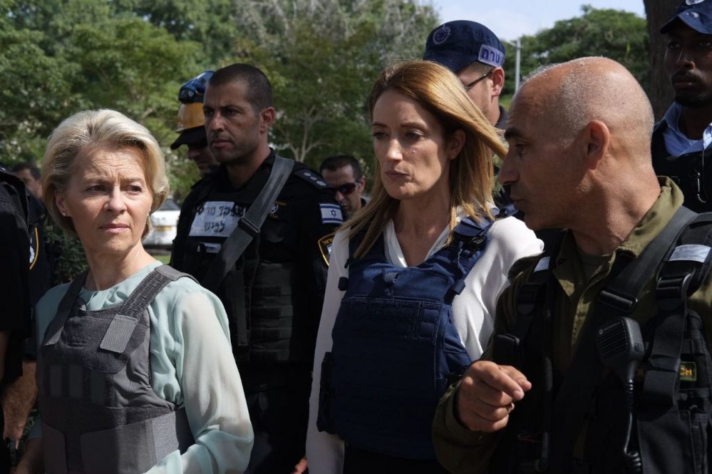 Ισραήλ: Φον ντερ Λάιεν και Μέτσολα σπεύδουν σε καταφύγιο μετά από συναγερμό