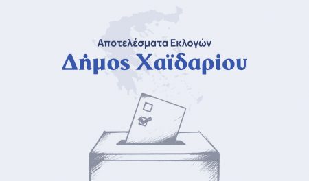 Αποτελέσματα εκλογών β’ γύρου – Δήμος Χαϊδαρίου