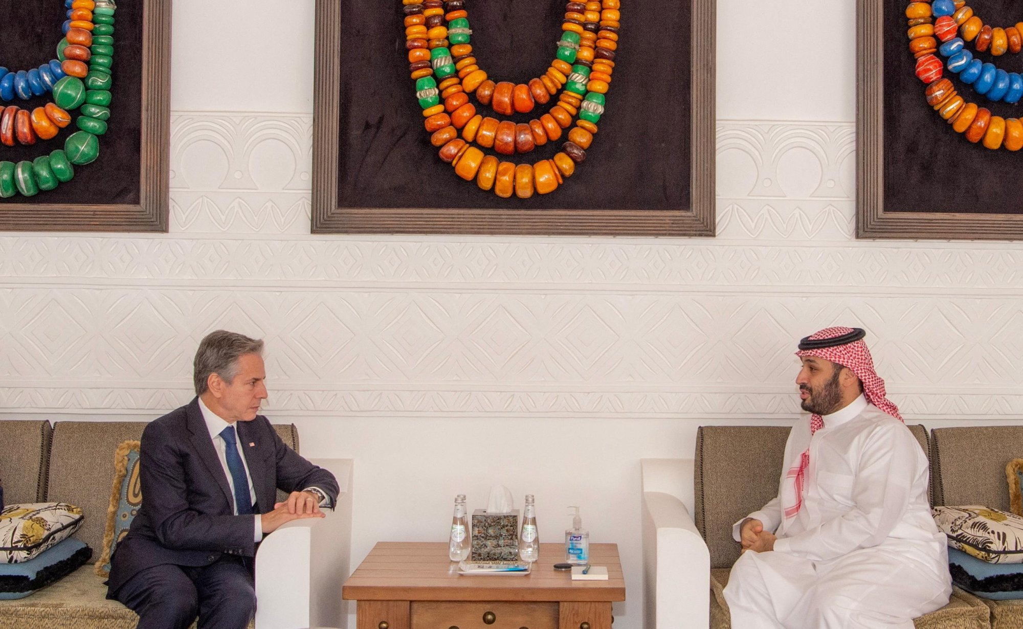 Συνάντηση Μπλίνκεν στο Ριάντ με τον πρίγκιπα διάδοχο της Σαουδικής Αραβίας