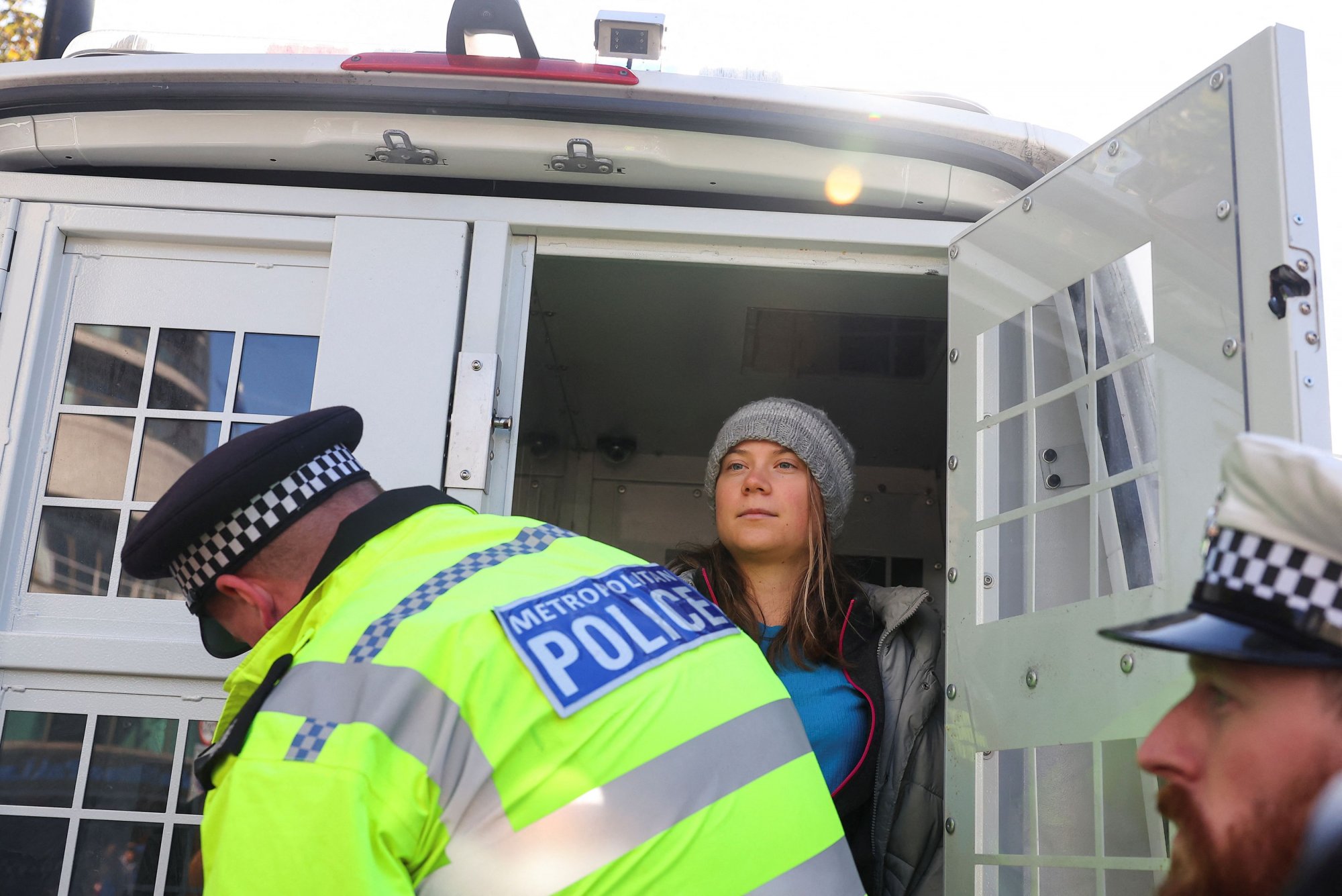 Νέα σύλληψη για την Γκρέτα Τούνμπεργκ στο Λονδίνο σε διαδήλωση για το κλίμα
