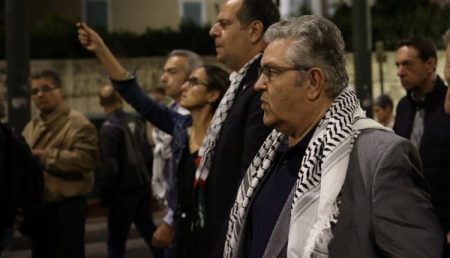 Κουτσούμπας: Απαιτούμε λευτεριά στην Παλαιστίνη – Να μη συμμετέχει η χώρα μας στο μακελειό