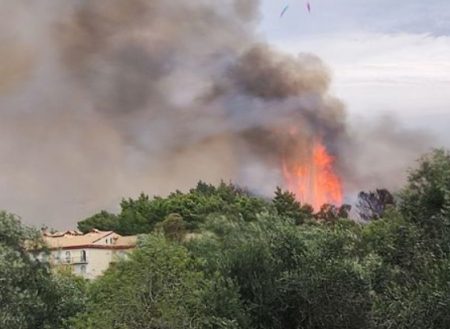 Φωτιά στην Κέρκυρα: Μήνυμα του 112 – «Εκκενώστε προς το λιμάνι Αγίου Στεφάνου»