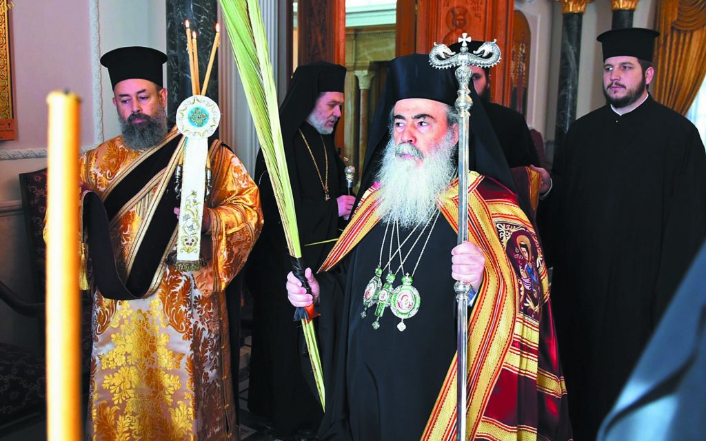 Θεόφιλος στο ΒΗΜΑ: «Μήνυμά μας η δέσμευση για ειρήνη»